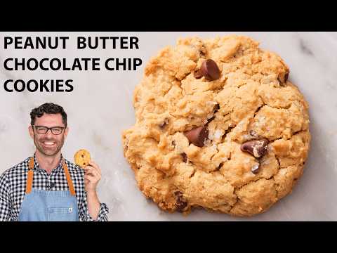 Easy Peanut Butter Chocolate Chip Cookies Recipe