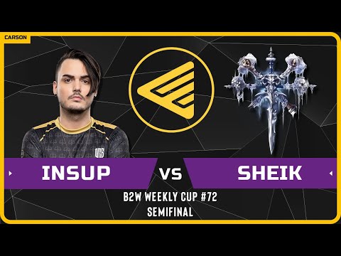 WC3 - B2W Weekly Cup #72 - Semifinal: [UD] iNSUPERABLE vs Sheik [UD]