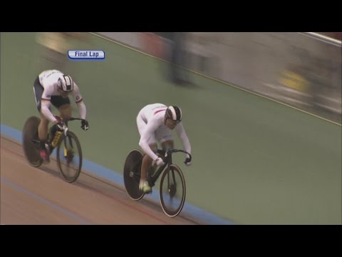 Men's Sprint Final Bronze Medal Race- - 2014/15 Track Cycling World Cup | Cali, Colombia