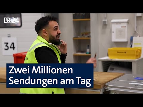 Zwei Millionen Sendungen am Tag: Jobs für Geflüchtete bei DHL | Abendschau | BR24