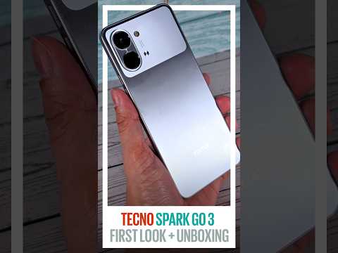 TECNO Spark Go 3 – First Look and Unboxing