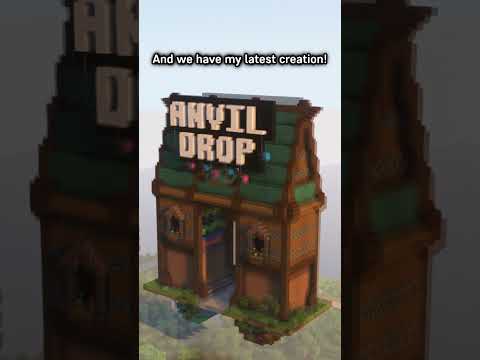 I invented a ANOTHER Minecraft Minigame | Anvil Drop