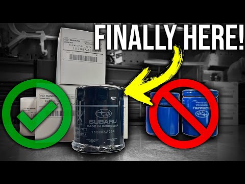I Bought & Tore Down Subaru’s New Replacement Oil Filters For The US Market. Are They Good Or Bad?!