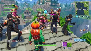【Fortnite】ミサイル発射でお祭り騒ぎ！！めちゃくちゃ平和なフォートナイト