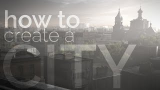 Cidades com nevoa como é simples no blender