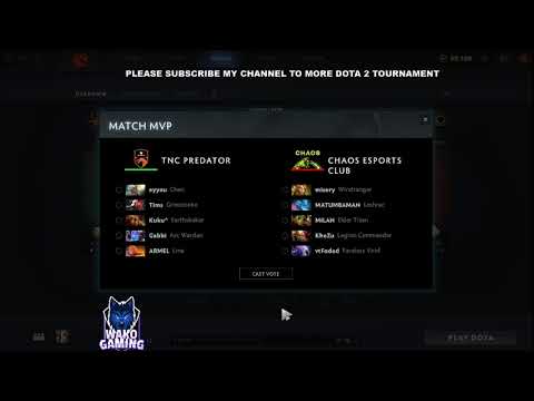 TNC VS CHAOS BEST OF TWO - DOTA 2 International