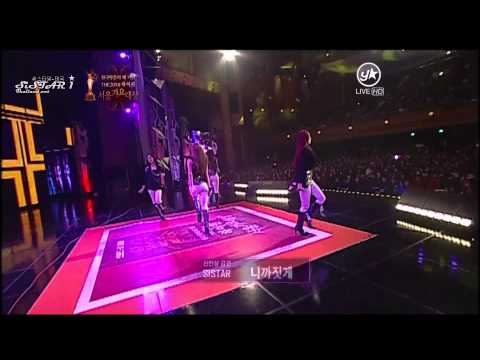 [110120] Ystar 20th High1 Seoul Music Awards: SISTAR