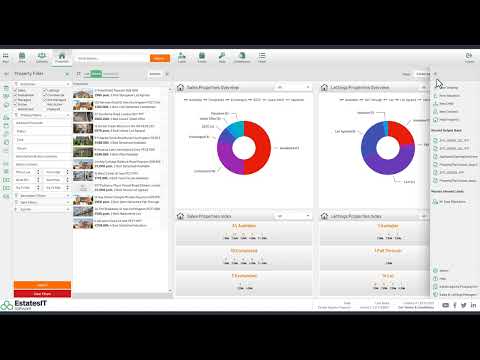 A quick run through of the layout in EstatesIT.Software