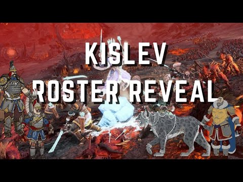 KISLEV ROSTER REVEAL! Total War Warhammer 3 News!!