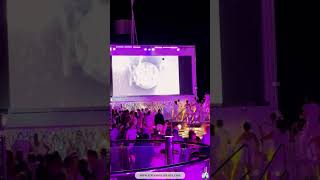 Dancing Under the Stars at the MSC Seashore White Party! 🛳✨ #cruisevibes