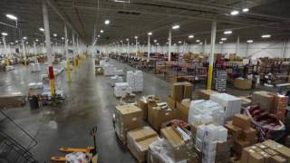 Wide Angle Time Lapse of the New AmericanMuscle Warehouse