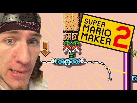 Platforming All These Pro Levels In Super Mario Maker 2!
