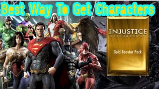 Injustice Gods Among Us: Best way to Get Gold Character ( Beginners Tip)