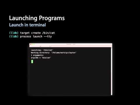 Apple WWDC2012. Session 415 - Debugging with LLDB
