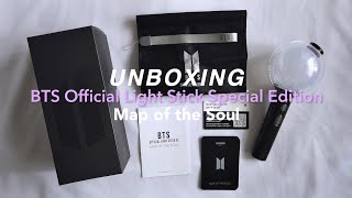 Download lagu Unboxing BTS  Light Stick Special Edition: Map of the Soul | Army Bomb 💜 mp3