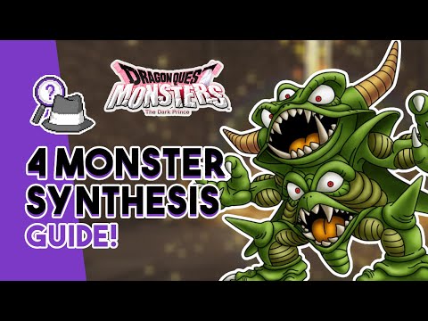 4 Monster Synthesis Guide! | GET PSARO THE MANSLAYER! | Dragon Quest Monsters: The Dark Prince!