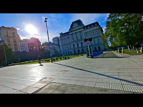 POV Bicicleta Palacio Libertad a Paseo Colón - Buenos Aires | Argentina