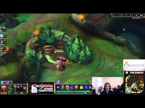 Santorin as Gragas Jungle vs Jarvan IV   League Of Legends Gragas Guide Full Gameplay