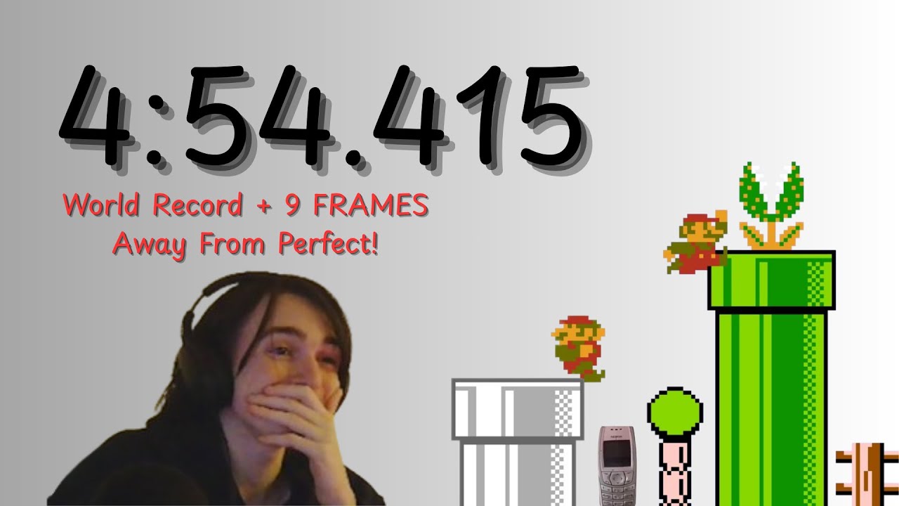[World Record] Super Mario Bros. Any% in 4:54.415