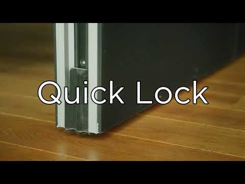 Schnellverschluss Bedienung für Schiebewände  | Sager Mobile System- Wand AG