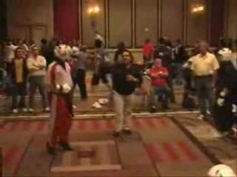 Team NK vs. Team Bay Area (red)