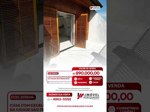 🏡 Casa à venda com 260m² | 5 dormitórios | 2 vagas | Cidade São Francisco – São Paulo/SP 🏡