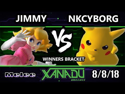 S@X 262 SSBM - Jimmy (Peach) Vs. Nkcyborg (Pikachu) Smash Melee Winners Bracket
