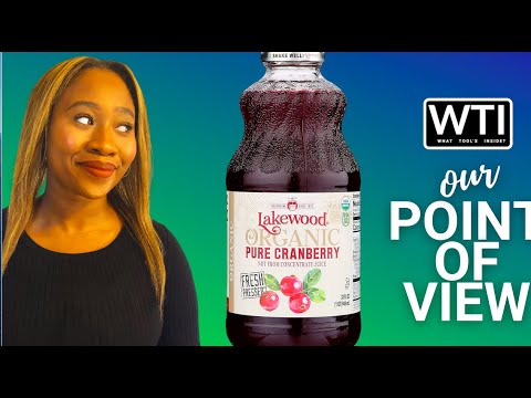 Lakewood Organic Pure Cranberry Juice - WTI product video review