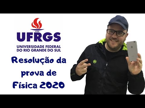 Resolução da prova de física da UFRGS 2020 - Questão 16