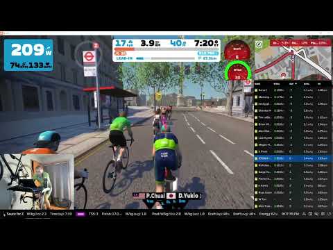 16/10/2023: Zwift - Passeio em grupo: ZRL | WTRL - Passeio Recon em grupo - O melhor apartamento de Londres em Londres