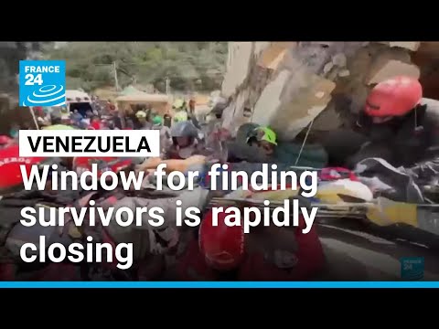 Venezuela: Search enters its third day, the window for finding survivors is rapidly closing