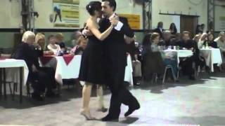 Alejandro Hermida dancing a tango at Sunderland