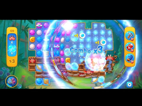 Fishdom Gameplay Atlantis Cup Stage 120