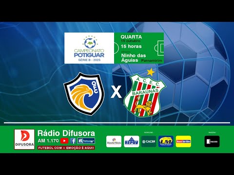 ( AO VIVO) QFC 3 X 1 BARAÚNAS| 3º RODADA DO CAMPEONATO POTIGUAR SEGUNDA DIVISÃO - 12/10 /2025