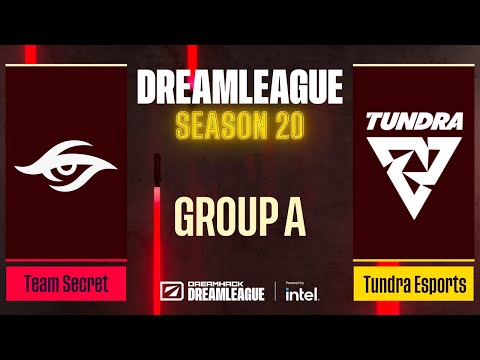 Dota2 - Team Secret vs Tundra Esports - Game 1 - DreamLeague Season 20 - Group A