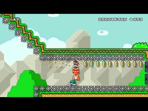 エクストリーム乗車　-Extreme Ride- by SN 🍄 Super Mario Maker #amn