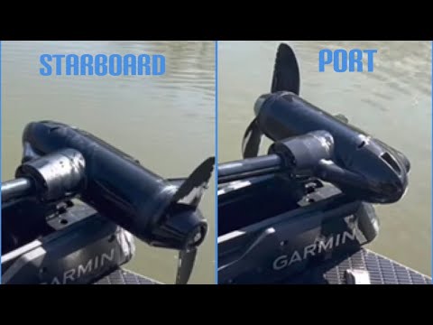 Garmin Force: How To Change The Side The Prop Stows On To Account For The Livescope Transducer!!!