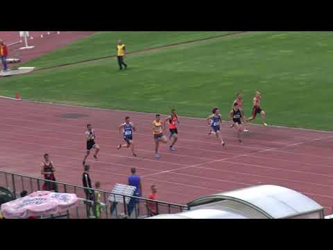 Men's 100m, Final, National U20 Championships, Sofia, Bulgaria