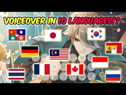 Alhaitham OST & Voiceover Cover IN 10 LANGUAGES 😱 | Character Teaser: Questions and Silence