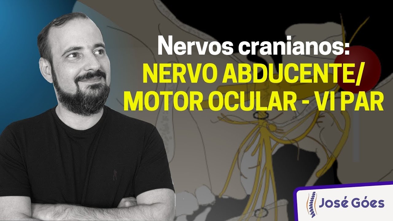 Nervos cranianos: NERVO ABDUCENTE/MOTOR OCULAR - VI PAR | José Góes