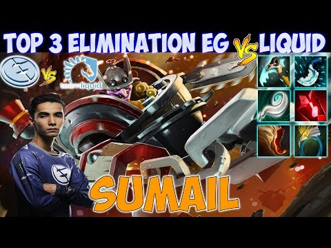 SumaiL - Timbersaw Gameplay Evil Geniuses vs Team Liquid Game 2 | TI8 Main Event