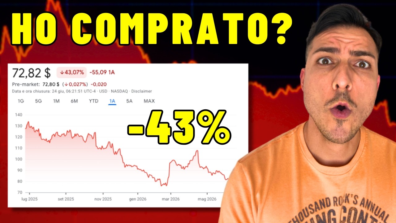 Ho Investito in Questa Azienda Stupenda Crollata del 43%?