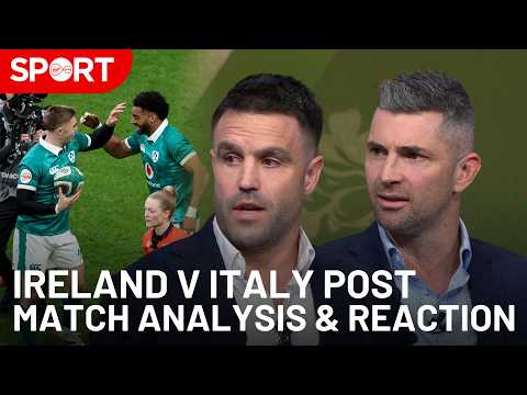 Ireland v Italy Reaction: Ireland Tested by Italy, Sam Prendergast’s Composure & Impact of the Bench