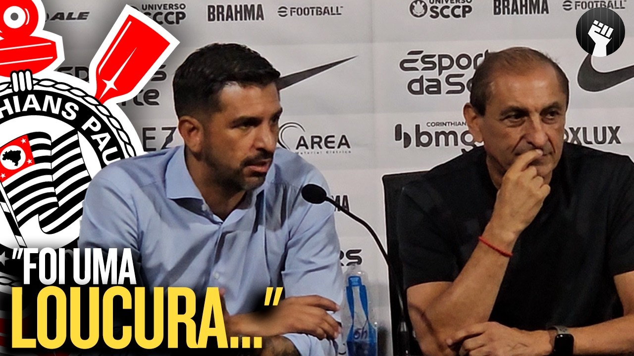 EMILIANO DÍAZ COMENTA SOBRE APOIO DA FIEL TORCIDA NO TREINO ABERTO E DESEMBARQUE DO CORINTHIANS