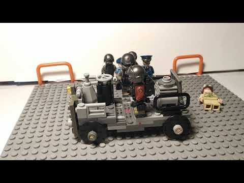 Lego Креативщина #23 моя самоделка дрезина по игре метро 2033