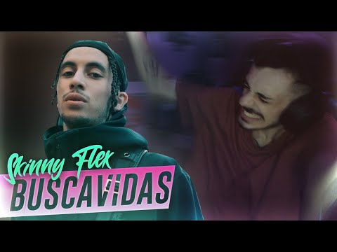 [REACCIÓN] Skinny Flex - BUSCAVIDAS (Official Video) #spanishdrill