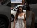 Malavika Mohanan Spotted In A Dreamy White Attire Shorts