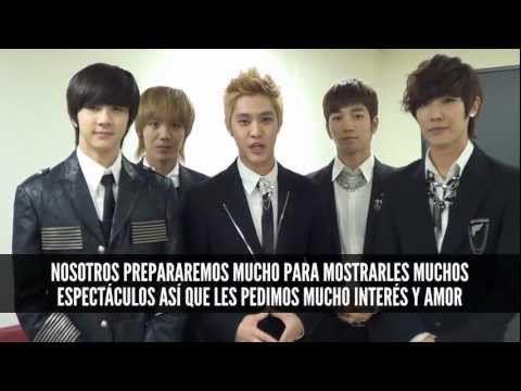 SALUDO OFICIAL MBLAQ - MUSIC BANK EN CHILE!