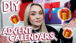 DIY ADVENT CALENDARS| MAKING ADVENT CALENDARS FOR FAMILY & FRIENDS & GIVEAWAY! MISS BOUX