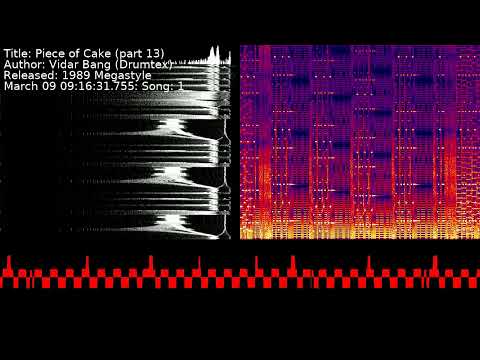 Vidar Bang (Drumtex) - Piece of Cake (part 13) | Song 1 [#C64] [#SID]
